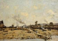 Boudin, Eugene - Trouville, the Ferry to Deauville